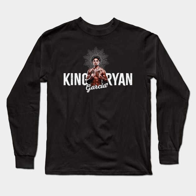 vintage ryan garcia Long Sleeve T-Shirt by Bintkejor